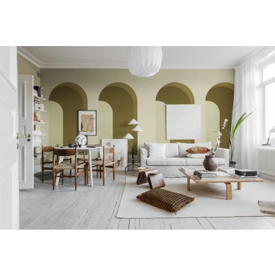 Olohuoneen kaaritapetti Arch R18631 Rebel Wallsilta image