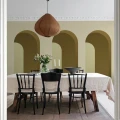 Ruokailuhuoneen kaaritapetti Arch Rebel Wallsilta R18631