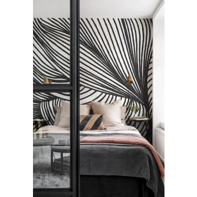 Rebel Wallsin suurikuvioinen graafinen tapetti Opulence Lines R18597 image