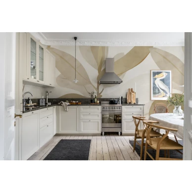 Rebel Wallsin kuvatapetti lehtikuviolla Ruby R18392 image