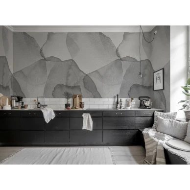 Akvarellitapetti keittioon Rebel Wallsilta Petals R18589 image