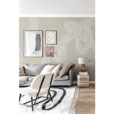 Leikkimielinen kuvatapetti Stripes R18421 Rebel Wallsilta image