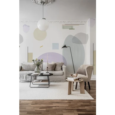 Leikkimielinen kuvatapetti Geometry R18362 Rebel Wallsilta image