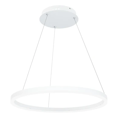 Trendikas valkoinen rengasvalaisin Layer 1 Valaisin Gronlundilta image