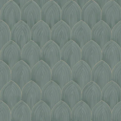 Golden Arches vihrea moderni tapetti Borastapeterilta 4276 image