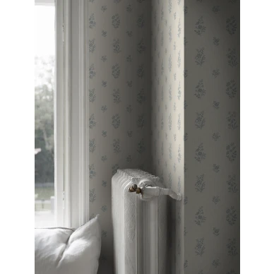 Sininen kukkatapetti Borastapeterilta Petite Fleurs 4264 image