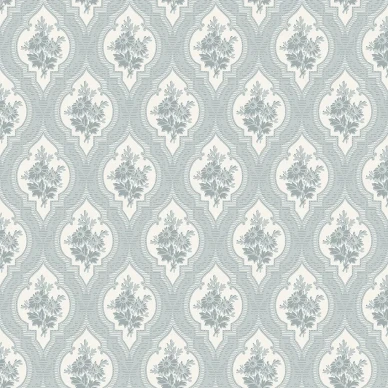 Eternal Flower sininen medaljonkitapetti 4262 Borastapeterilta image