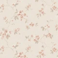 Vintage Rose beige roosa kukkatapetti Borastapeterilta 4259