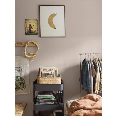 Vaalean roosa tapetti makuuhuoneeseen Borastapeterilta Soft Blush 4326 image