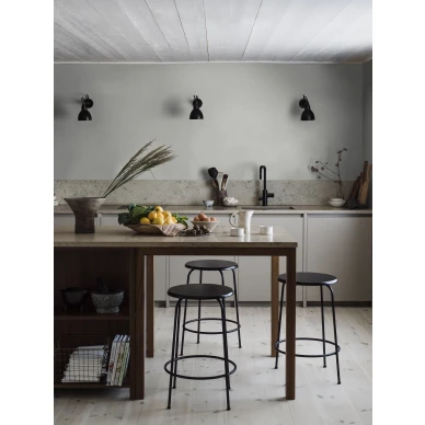 Keittion keskiharmaa tapetti Borasilta Dove Grey 4320 image