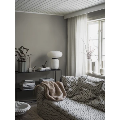 Harmaa tapetti olohuoneeseen Muscot Linen 4313 Borasilta image