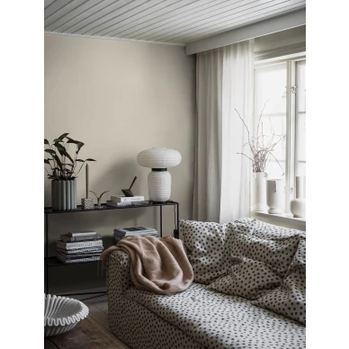 Olohuoneen vaalea tapetti Borasilta Vanilla Linen 4307 image