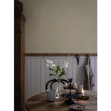 Klassinen keltainen tapetti Durolta Ingrid 516 02 image