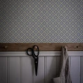 Klassinen vinoruudullinen tapetti Durolta Ingrid 516 04