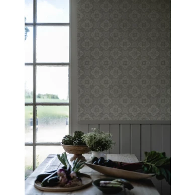 Harmaa klassinen tapetti Durolta Alnon 517 01 image