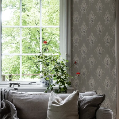 Harmaa medaljonkitapetti Edsbyn 518 01 Durolta image