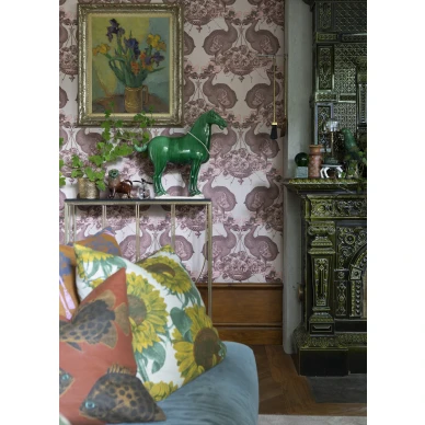 Uniikki lintutapetti Studio Lisa Bengtssonilta Dodo 1419 image