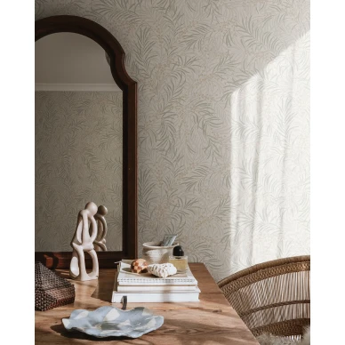 Beige keittiotapetti Idun S10206 Sandbergilta image