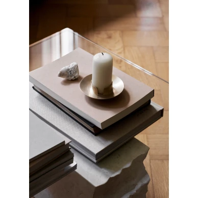 Kynttilanjalka 5 cm kynttilalle Ferm Livingilta Block Candle Holder 1104266219 image