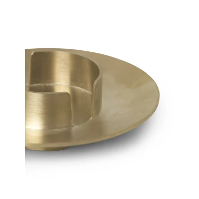 Messinkikynttilanjalka Ferm Livingilta Block Candle Holder 1104266219 image