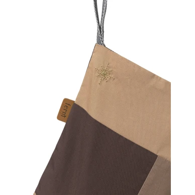 Moderni joulusukka pikkulahjalle Patchwork Christmas Stocking 1104266294 image