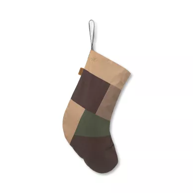 Patchwork Christmas Stocking joulusukka Ferm Livingilta 1104266294 image
