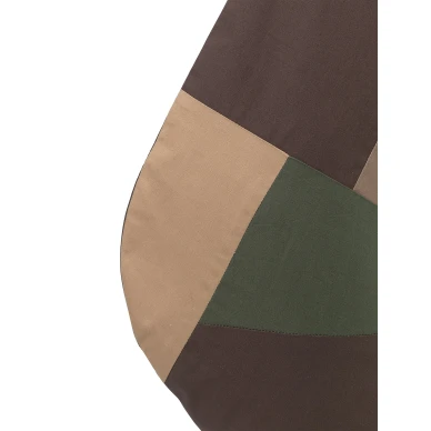 Ruskea joulusukka Patchwork Christmas Stocking 1104266294 image