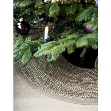 Trendikas juutti joulukuusenmatto By Bensonilta 250 image