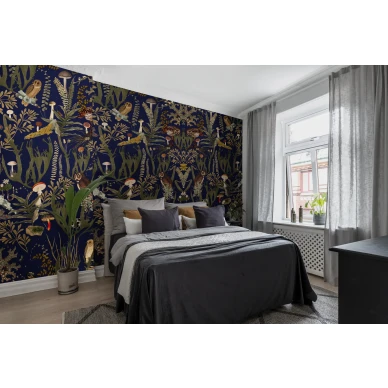 Makuuhuoneen tapetti The Swedish Forest Rebel Wallsilta R16211 image