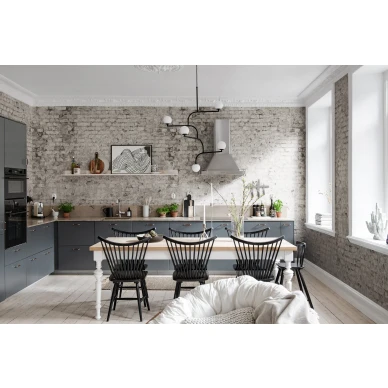 Keittion tiilitapetti Rebel Wallsilta Barcelona R17872 image