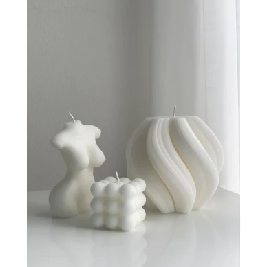 Power Woman Bubbel ja Virvel valkoiset kynttilat image