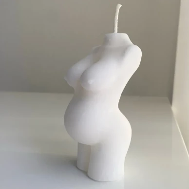 Mama valkoinen kynttila ruotsalaiselta Vekelta image