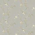Ekbacken harmaa kukkatapetti Durolta 523 02