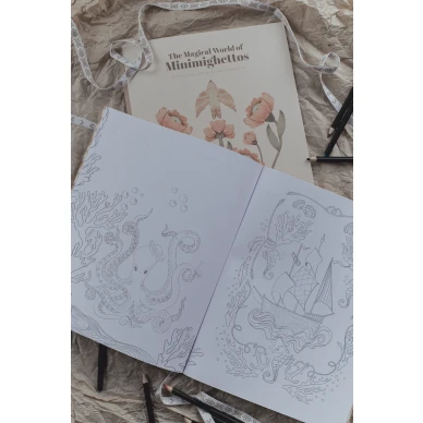 Mielikuvituksellinen varityskirja Mrs Mighettolta The Magical World of Minimighettos image