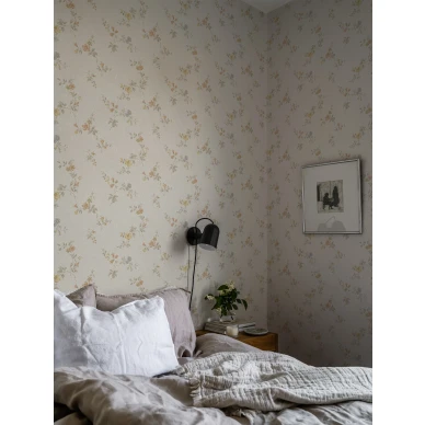 Perinnetapetti kukkakuviolla Durolta Kerstin 525 02 image