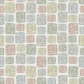 Annika monivarinen geometrinen ruututapetti Durolta 526 01