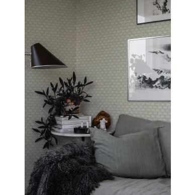 Duron beige tiheakuvioinen tapetti Majken 528 01 image