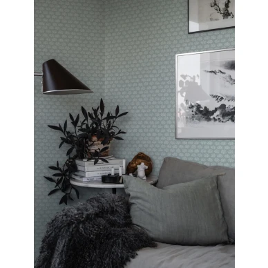 Sininen tapetti Majken Durolta 528 03 image