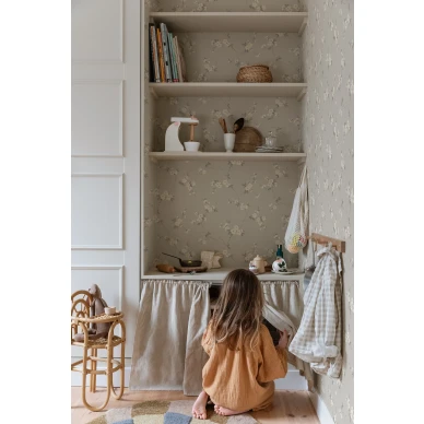 Romanttinen kukkatapetti Sandbergilta Engla S10187 image