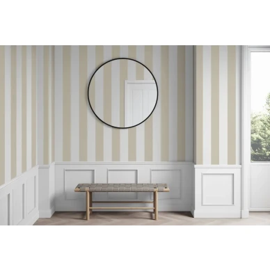 Beige raitatapetti Lineup 903 42 Ulricehamnilta image
