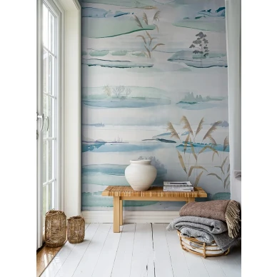 Eteisen sininen tapetti Kusten 616 01 Durolta image