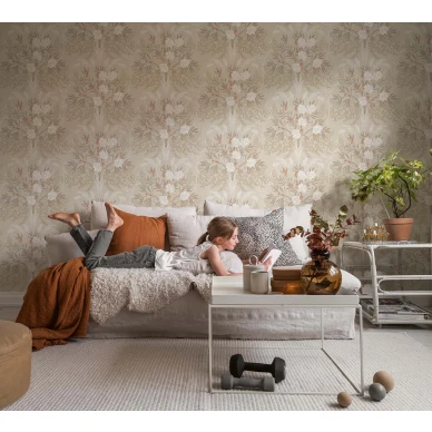 Suurikuvioinen tapetti Durolta Strandang 614 01 image