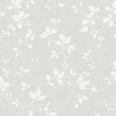 Siri harmaa lehtitapetti Durolta 612 02 image