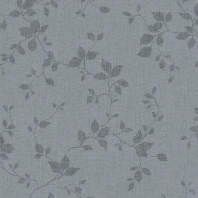 Siri harmaa sininen lehtitapetti Durolta 612 04 image