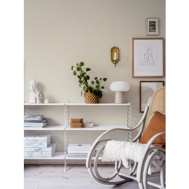 Beige tapetti olohuoneeseen Durolta Stra 610 02 image