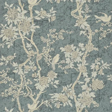 Marlowe Floral harmaa kukkatapetti Ralph Laurenilta PRL048 10 image