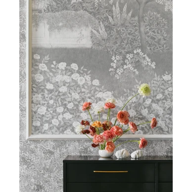 Harmaa maisematapetti Idyll 120 1002 image