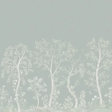 Seasonal Woods Silk vaaleanvihrea puutapetti Cole Sonilta 120 6020S image