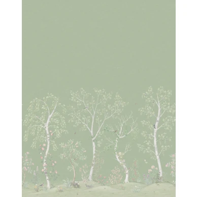 Seasonal Woods Silk ylellinen tapetti silkkipinnalla Cole Sonilta 120 6021S koko kuvio image