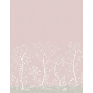 Seasonal Woods vaaleanpunainen kimallettava puutapetti Cole Sonilta 120 6022M koko kuvio image